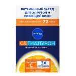 Гель-крем для лица, Nivea (Нивея) 50 мл арт. 98727 ночной С&Гиалурон