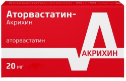 Аторвастатин-Акрихин, табл. п/о 20 мг №30