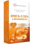 Омега-3 35% с витамином D3, Сердце континента капсулы 1400 мг 30 шт