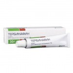 Тербинафин, крем для наружного применения 1% 30 г