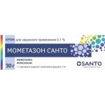 Мометазон Санто, крем для наружного применения 0.1% 30 г 1 шт